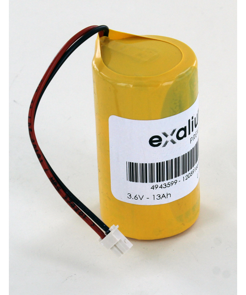 Pile Lithium 3.6V 13Ah 1S1P avec AvCo/SaSu (ME3.6-13L)