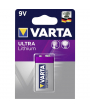 Lithium 9V Varta battery