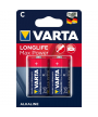 Blister 2 batteries alkaline 1, 5V LR14 MaxTech Varta