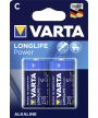 Blister 2 pilas alcalinas 1, 5V LR14 Varta alta de energía