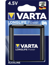 Pile alcaline 4,5V 3LR12 LongLife Power Varta (4912121411)