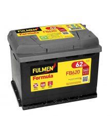 Battery lead 12V 62Ah (242 x 175 x 190 cm) + D startup Fulmen