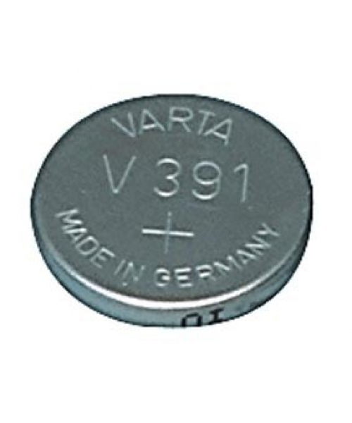 Scatola di 10 batterie tasto soldi 1,55V SR55 alta scarica Varta (V391 - B10)