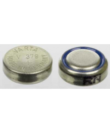 Boite de 10 Piles bouton argent 1,55V SR63 (V379-B10)