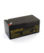Battery 12V 3Ah (lot of 2) for systememe'aspiration DT100 STRAESSLÉ d