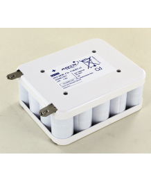 Batterie Saft 24V 1.3Ah 20 VRECs 1300 BAES (788816)