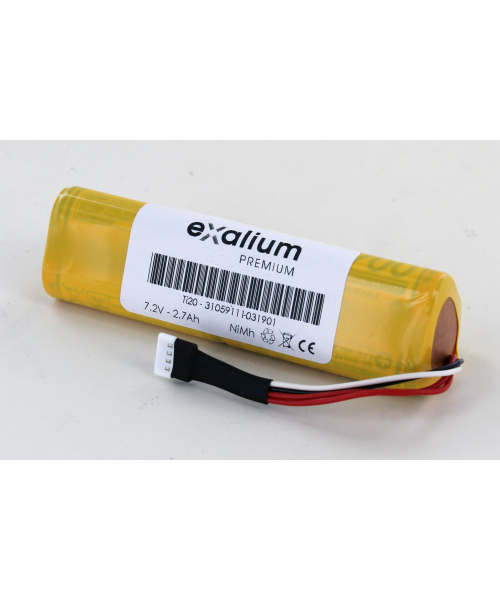 Batterie Compatible Fluke Ti9, TiR1, Ti10, Ti25… – 2500 MAh NiMH 7,2V – Remplace 3105035