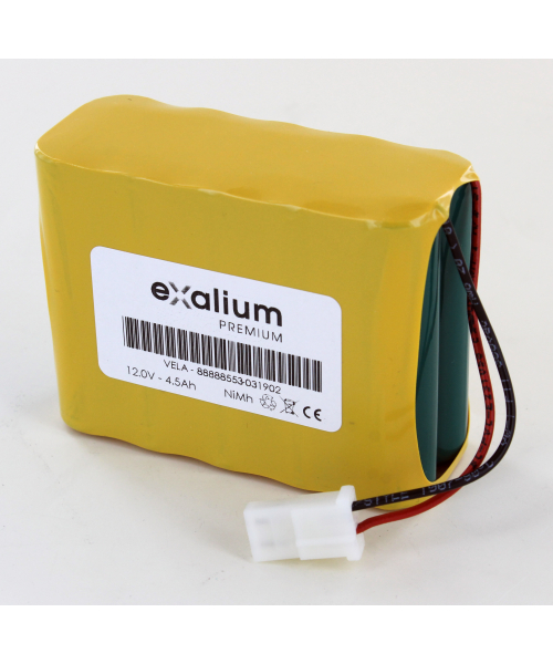 Batterie 12V 4,5Ah pour respirateur VELA SEBAC / BIRD (21543)