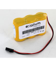 Batterie 3.6V 1.8Ah pour casque Lumiview WELCH ALLYN (72250)