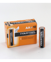 10 baterías Alcaline 1.5V Industrial Duracell LR6