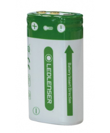 Batterie 3.7V 1550mAh Li-Ion 2x14500 pour LedLenser MH7 et MH8 (500987)