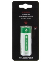 Li-ion 26650 3.7 V 5Ah battery for LedLenser MT14 flashlight (501002)