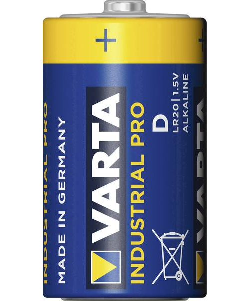 Pile alcaline 1,5V LR20 Industrial Varta (4020211111) - Vlad