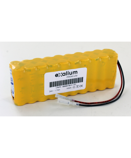 Batterie 24V 1,7A pour Soudeuse de Poches à Sang LJUNGBERG&KOGEL (CR6PS)