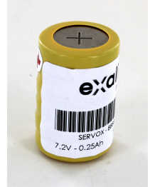 Batterie 7.2V 250mAh pour laryngoscope Servox (20ZU1015)
