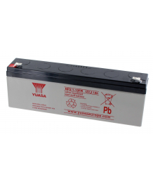 Batterie Plomb 12V 2.1Ah (178x34x64) FR Yuasa (NP2.1-12FR)