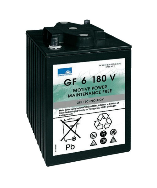 Batterie Plomb Gel 6V 180Ah (244x190x275) Semi-Traction Exide (GF 06 180 V)