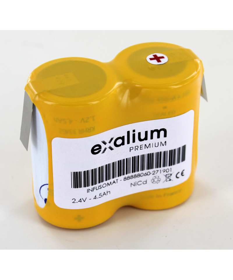Battery 2,4V 4Ah for infusion pump Infusomat B. BRAUN Vlad
