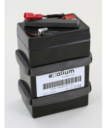 Batterie 6V 4Ah pour ECG CP100 CP200 WELCH ALLYN (5200-84)