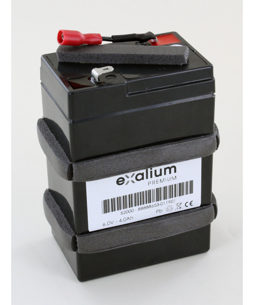 Battery 6V 4Ah for ECG CP100 CP200 WELCH ALLYN