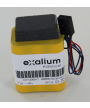 Batterie 7,2V 1Ah pour respirateur Oxylog 2000 DRAGER (8411599)