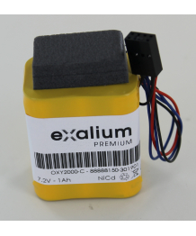 Batteria 7,2V 1.1Ah per ventilatore Oxylog 2000 DRAGER