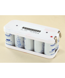 Batterie Saft 10.8V 2.5Ah 9 VnTCu Flasque SAFT (802188)