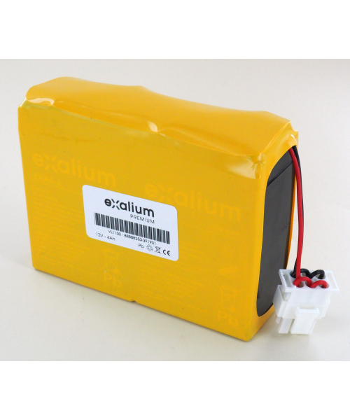 Batterie 12V 4Ah pour défibrillateur Codemaster XL HEWLETT PACKARD (M1724A)