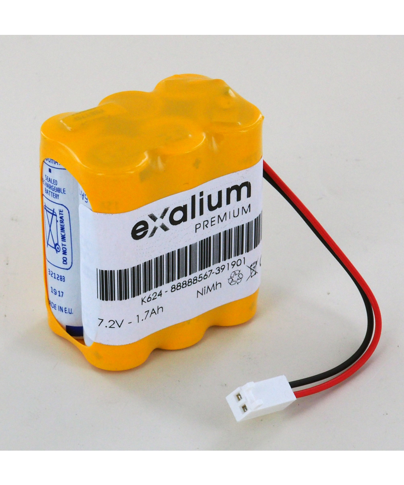 Vhbw Batterie compatible avec Kangaroo ePump Enteral Feeding Pump, pump