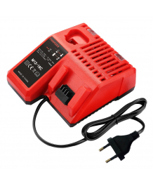 Cargador compatible con Milwaukee 10.8V-18V Li-Ion