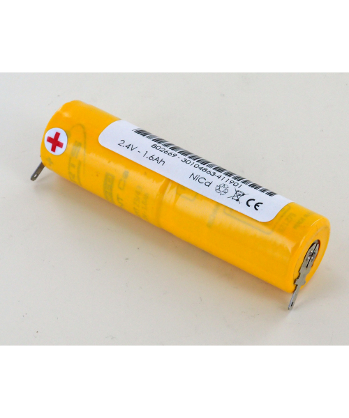Batterie 2.4V 1.6Ah 2VNT Cs 1600 (802669)