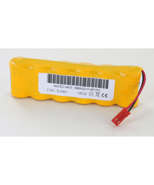 Batterie 7.4V 2.6Ah pour spiromètre pony FX COSMED (NTA2531) - Vlad