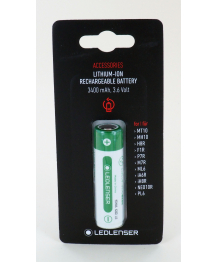 Battery 3.7 v 3.4 Ah Li-Ion 18650 for Torch F1R, P7R Led lenser (501001)