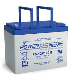 Lead 12V 100Ah (305 x 168 x 213) Power Sonic battery