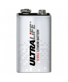 Pile lithium 9V lithium Ultralife (LS9V) (U9VL-J-P)