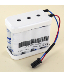 Batterie 9.6V 1.7Ah pour pousse-seringue AP14 ASCOR