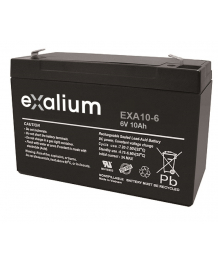 Batería de plomo 6V 10Ah (151 x 50 x 100) Exalium (EXA10 - 6)