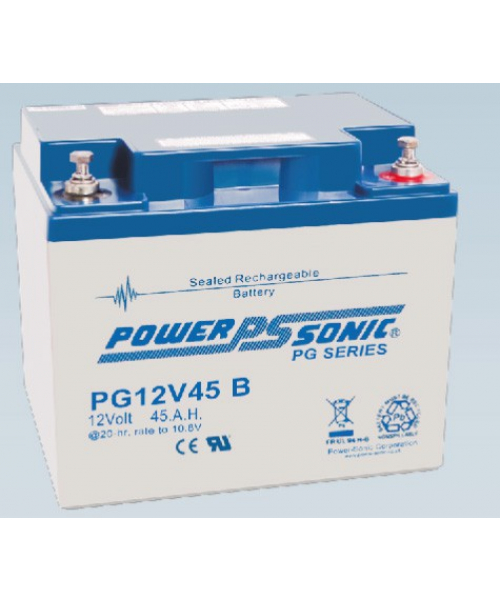 Batterie Plomb 12V 42Ah (197x165x170) (PG12V45)