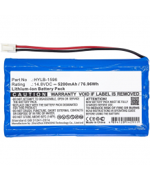 Batterie 14.8V 5.2Ah pour ECG IE12 BIOCARE (HYLB-1596)