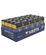 Box of 20 alkaline 9V - 6LR61 Industrial Varta