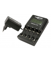 Cargador POWERLINE 4 PRO 1-4 AAA/AA + toma USB Ansmann