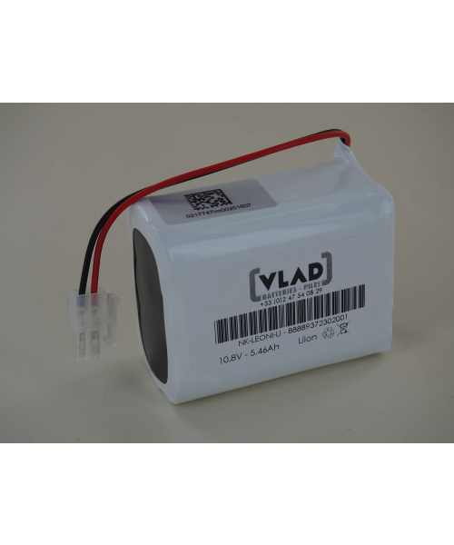 Batterie 10.8V 5.46Ah pour respirateur Leoni (version Li-Ion) NIHON KOHDEN (NKD-0217747)