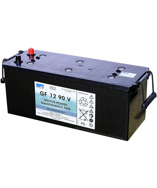 Batterie Plomb Gel 12V 90Ah (513x189x219) Semi-Traction Exide (GF12090V)