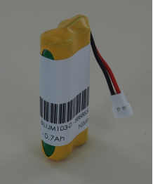Batterie 2,4V 700mAh pour bilirubinomètre JAUNDICE METER / DRAGER (BILI) (JM103)