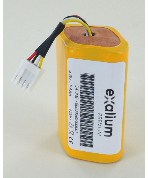 Batterie 4,8V 3.8Ah pour pompe E-Pump SHERWOOD KANGAROO (F010484)