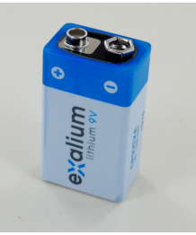Pile lithium 9V 1.2Ah EXA EXALIUM (EXA) (EXA) (EXA) (EXA) (EXA) (EXA) (EXA) (EXA) (EXA) (EXA) ( (CP