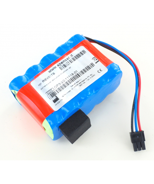 12V 1.8Ah batería del ventilador 170NXT SPENCER