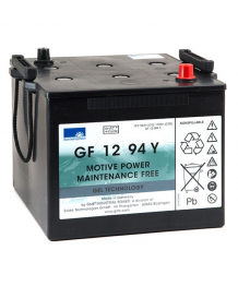 Lead Gel 12V 94Ah (286 x 269 x 230) Semi-Traction Exide battery