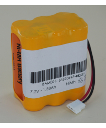 Batterie 7.2V 1.58Ah pour lève-malade WUNDER