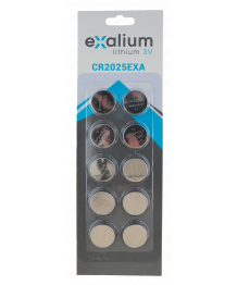 Lithium Battery 3V 170mAh (blister of 10) (CR2025EXA)